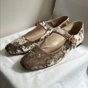 Sam Edelman Velvet Mary Jane Flats
